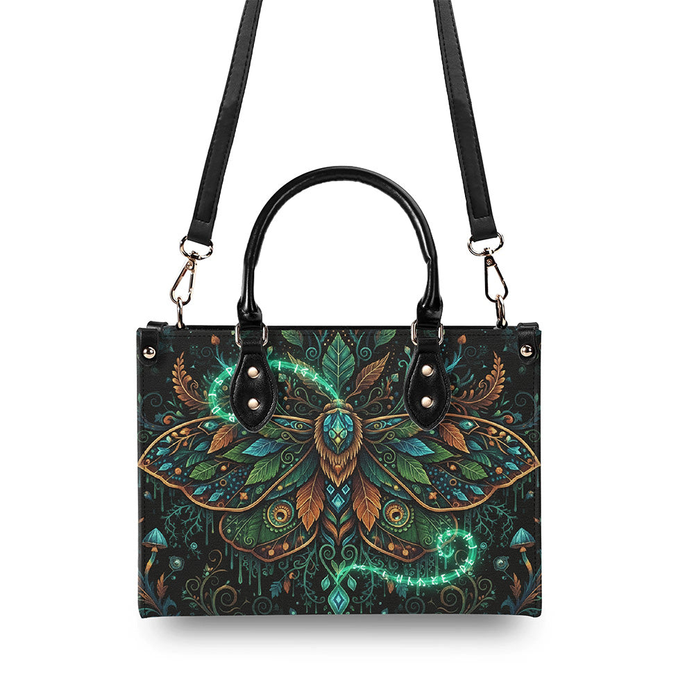 Verdant Dream - Leather Handbag