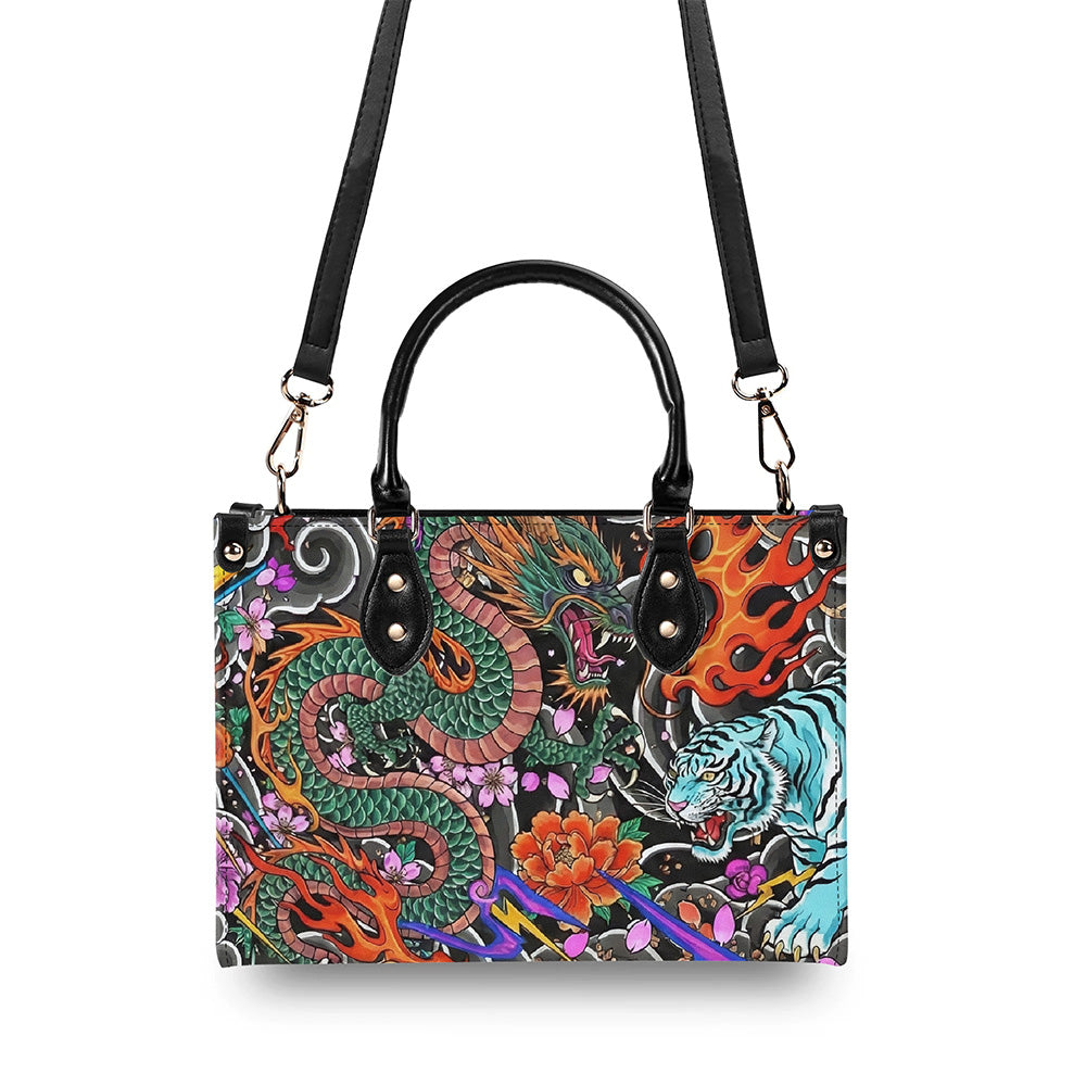 Stormbound Dragon - Leather Handbag