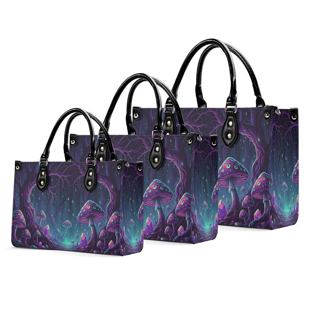 Starlight Mushroom - Leather Handbag