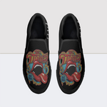 Queen Print Slip On Shoes