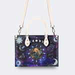 Shooter's Starry Sky - Leather Handbag