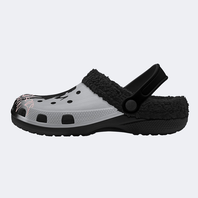 Ariana Grande Print - Fur Lined Slippers/Sandals