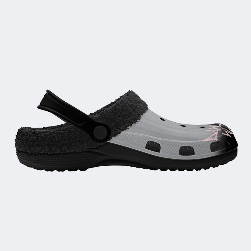 Ariana Grande Print - Fur Lined Slippers/Sandals
