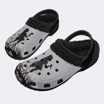 Ariana Grande Print - Fur Lined Slippers/Sandals