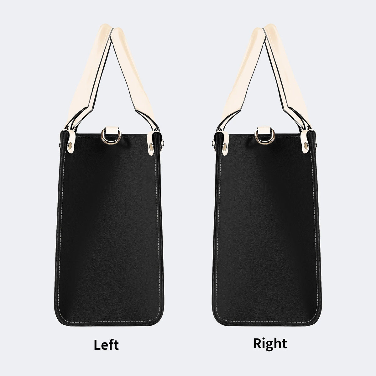 Horror Ghostface Print - Leather Handbag