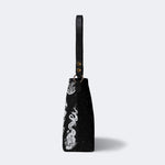 Tarot Skull Butterfly Print - Bucket Bag