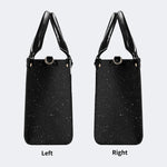 Mechanical Panel Print - Leather Handbag