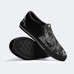 Horror Collage Print - Slip On Shoes
