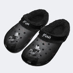 Ariana Grande Print - Fur Lined Slippers/Sandals