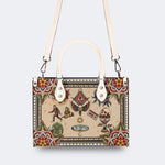 Eyes & Death Moth - Leather Handbag