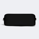 Horror Skull Print - Leather Crossbody Bag