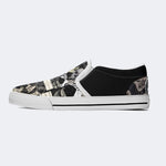 Horror Collage Print - Slip On Shoes