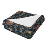 Psychedelic Moth Print Blanket
