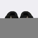 Vintage Tiger Art Print - Fur Lined Slippers/Sandals