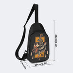 Wolf Art Print - Chest Bag