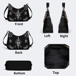 Classic Tiger Print - Leather Crossbody Bag