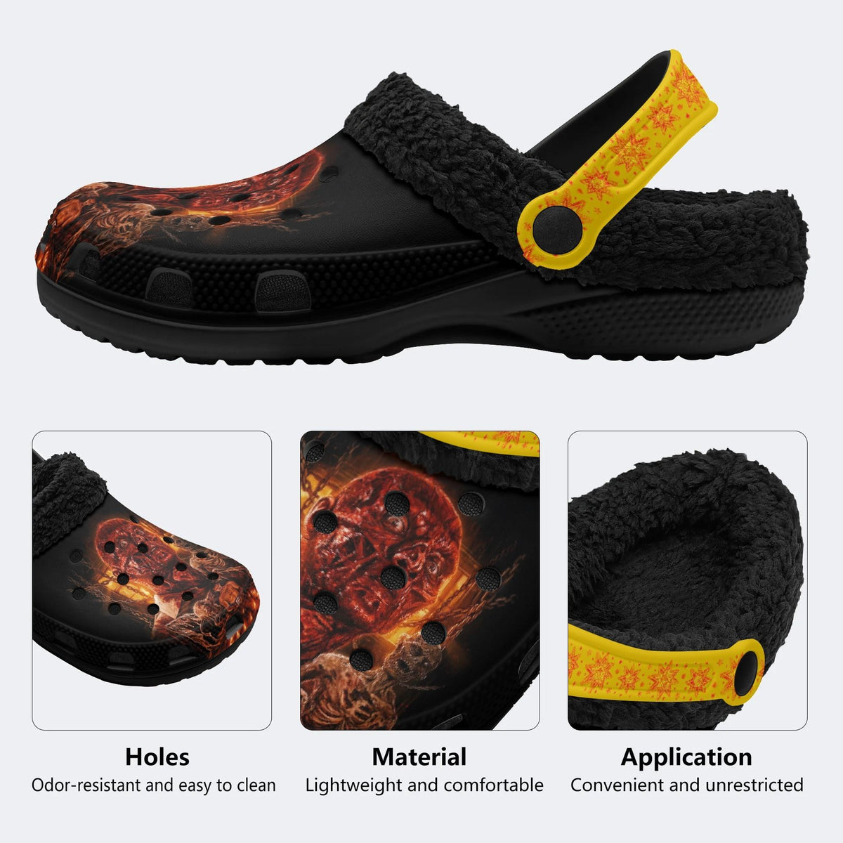 Frank's Lament - Fur Lined Slippers/Sandals