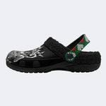 Melodic Death Metal Print - Fur Lined Slippers