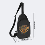 Traditional Bats Print - Chest Bag