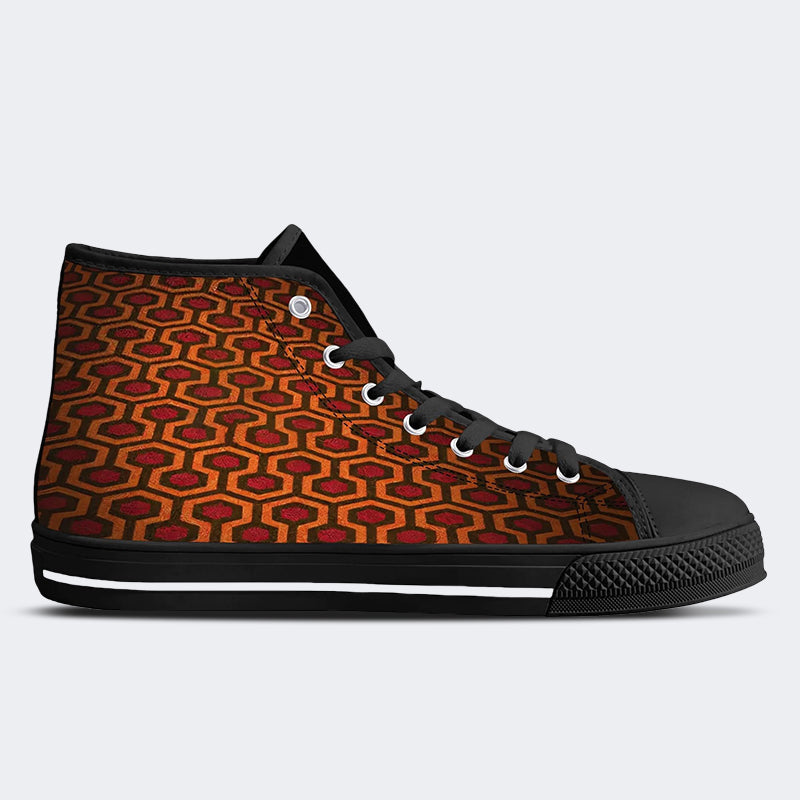 Unisex Horror Print - High Top Canvas