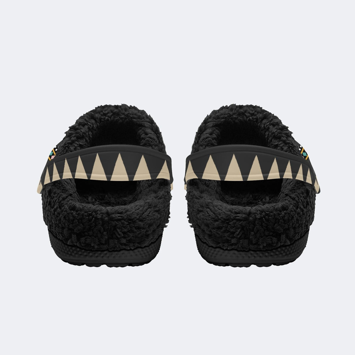 Blooming Eye - Fur Lined Slippers/Sandals