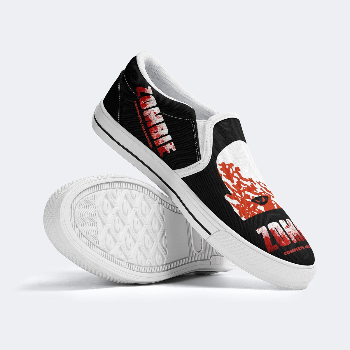 Zombie Printed - Slip On Shoes