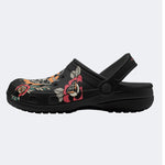 Death Moth Vintage Print - Slippers/Sandals