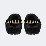 Trust No One Snake Print - Fur Lined Slippers/Sandals