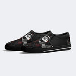 Horror Collage Print - Slip On Shoes