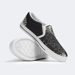 Horror Collage Print - Slip On Shoes