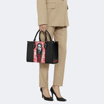 Horror Ghostface Print - Leather Handbag