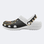 Blooming Eye - Fur Lined Slippers/Sandals
