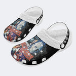 We Have Such Sights To Show You - Fur Lined Slippers/Sandals