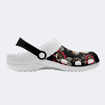 Unisex Fierce Tiger Print - Fur Lined Slippers/Sandals