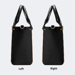 Vintage Death Moth Print - Leather Handbag