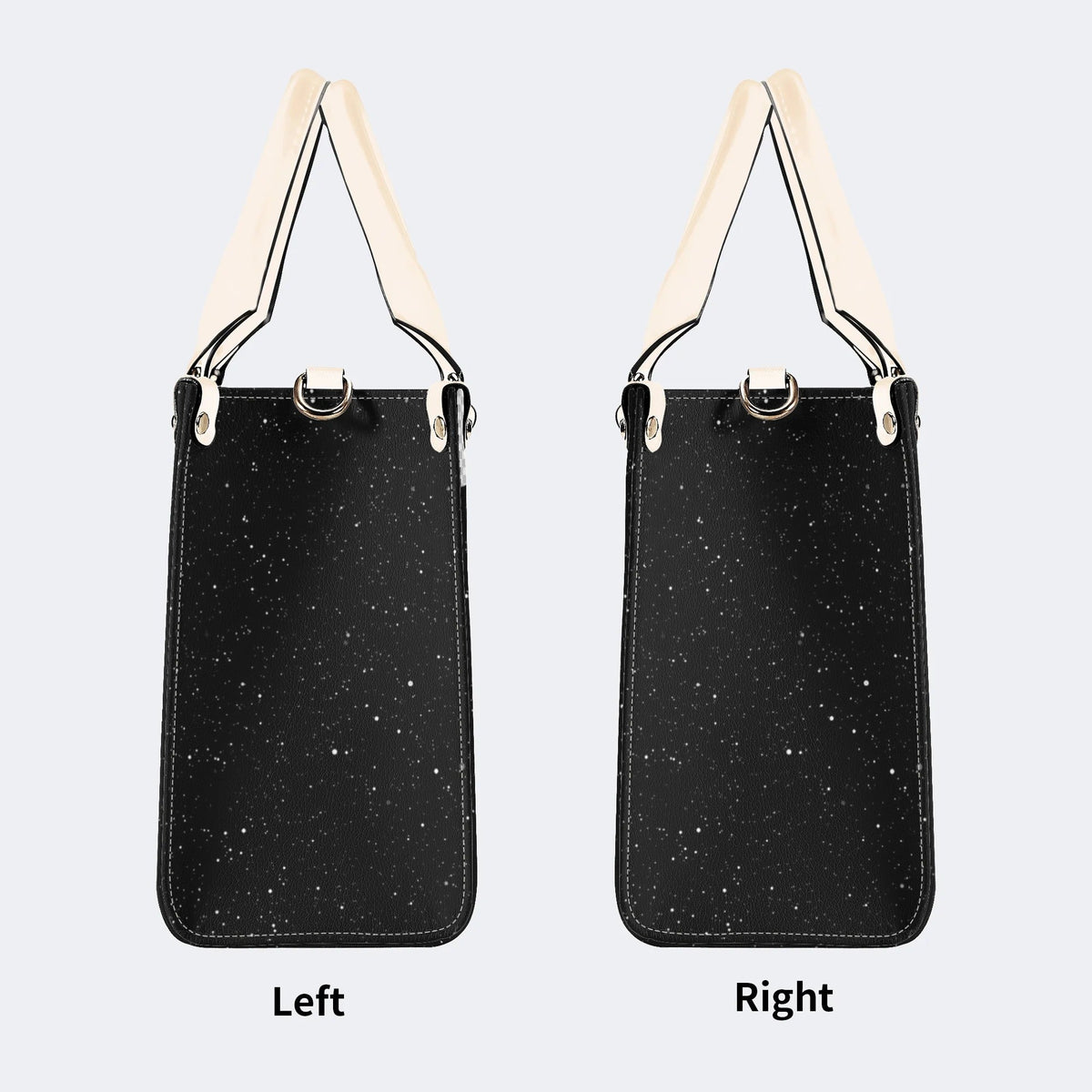 Mechanical Panel Print - Leather Handbag
