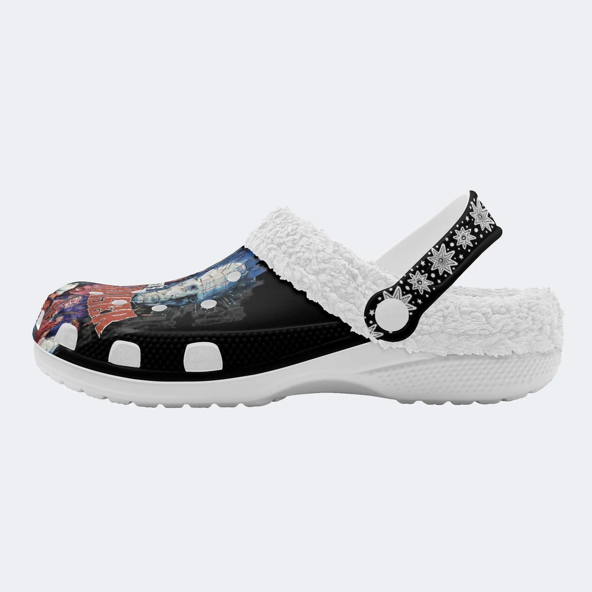 We Have Such Sights To Show You - Fur Lined Slippers/Sandals